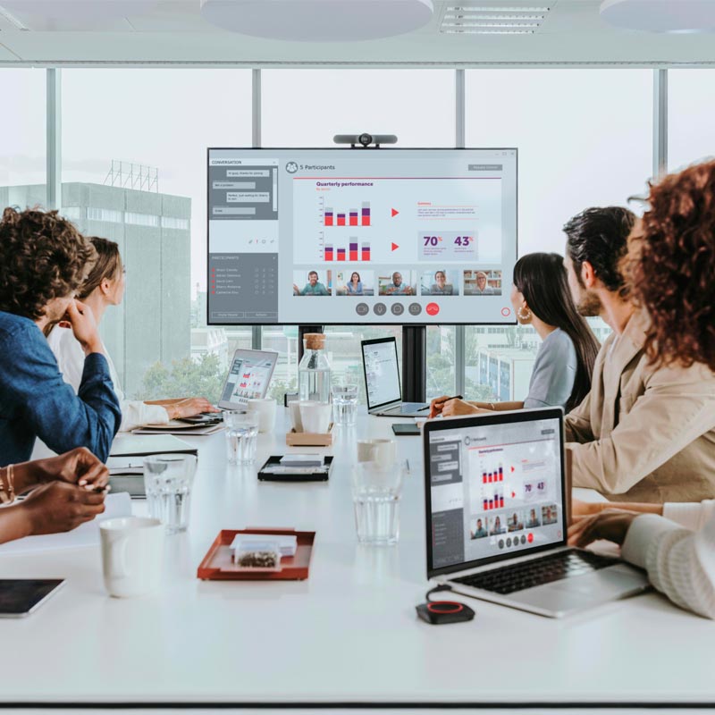 Conferencias inalámbricas y colaboración