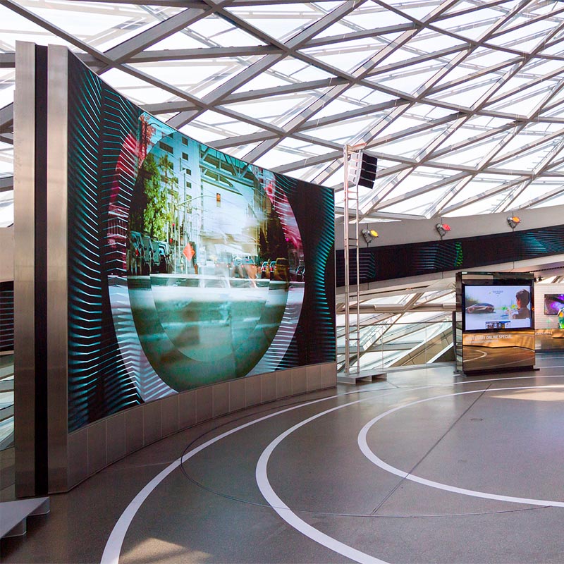 Pantallas murales de video