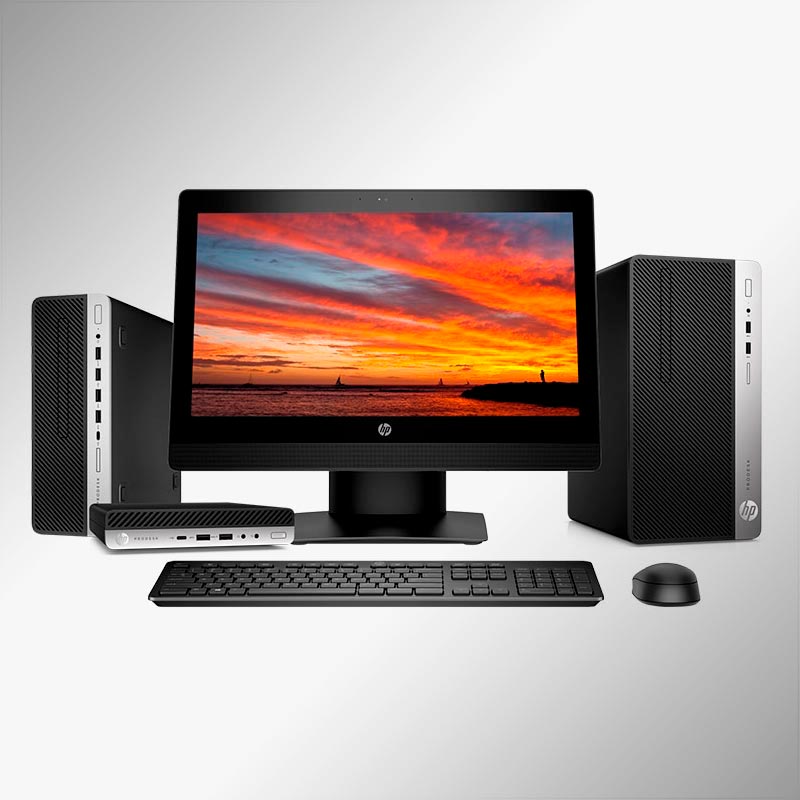 Equipos de sobremesa