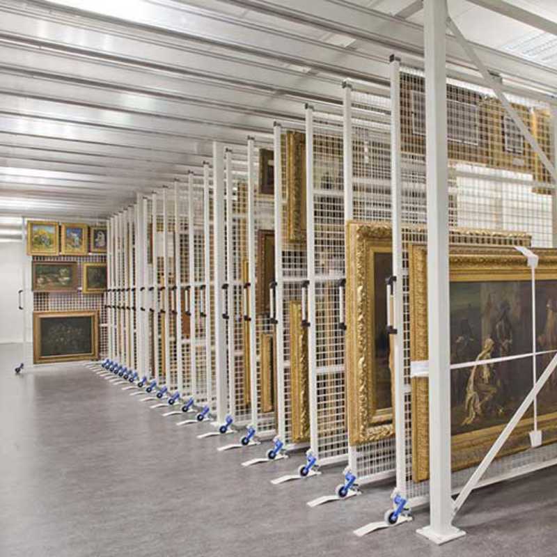 Almacenamiento de obras de arte y galerías