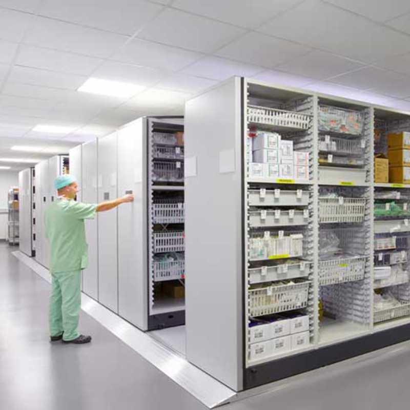 Almacenamiento de material sanitario